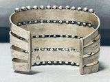 One Of The Best Ever Vintage Zuni Turquoise Sterling Silver Bracelet-Nativo Arts