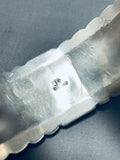 Symbolic Protection!! Bears Vintage Native American Navajo Sterling Silver Bracelet-Nativo Arts