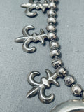 Astonishing Vintage Native American Navajo Handmade Sterling Silver Necklace-Nativo Arts
