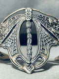 Wings Of The Dragonfly!! Vintage Sterling Silver Bracelet-Nativo Arts