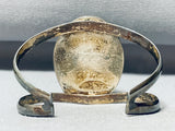 Native American Best Vintage Santo Domingo Rainbow Calsilica Jasper Sterling Silver Bracelet-Nativo Arts