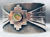 Heavy 94 Grams Vintage Southwest Sterling Silver Wide Bracelet-Nativo Arts