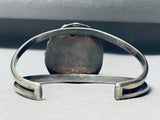 Treehump Rings Vintage Native American Navajo Sterling Silver Shell Bracelet Old-Nativo Arts