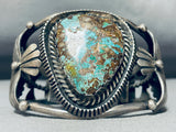 Huge Museum Vintage Native American Navajo Royston Turquoise Sterling Silver Bracelet Old-Nativo Arts