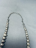 The Most Grand Vintage Native American Navajo Feather Sterling Silver Necklace-Nativo Arts