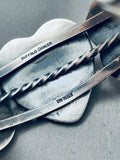 The Best Vintage Native American Navajo Spiny Oyster Shell Heart Sterling Silver Bracelet-Nativo Arts
