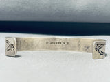 Amazing Vintage Native American Zuni Royston Turquoise Sterling Silver Bracelet Signed-Nativo Arts