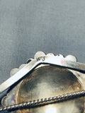 Seminole Tribe!!!! Very Rare Vintage Turquoise Sterling Silver Bracelet-Nativo Arts
