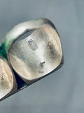 Extremely Rare Triple Finger Vintage Navajo Sterling Silver Ring-Nativo Arts