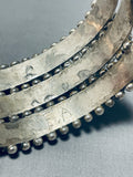 One Of The Best Ever Vintage Zuni Turquoise Sterling Silver Bracelet-Nativo Arts
