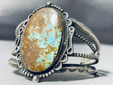 Ideal Authentic Vintage Native American Navajo Royston Turquoise Sterling Silver Bracelet-Nativo Arts