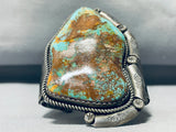 One Of The Best Ever Vintage Native American Navajo Royston Turquoise Sterling Silver Bracelet-Nativo Arts