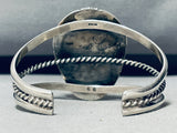 Indian Mountain Mine!! Rare Vintage Native American Navajo Turquoise Sterling Silver Bracelet-Nativo Arts