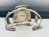 Gasp! Vintage Native American Navajo Royston Turquoise Sterling Silver Bracelet-Nativo Arts