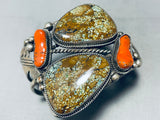 Th Best Vintage Native American Navajo Larry Begay Turquoise Sterling Silver Bracelet-Nativo Arts