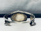 Early Damale Turquoise Vintage Native American Navajo Sterling Silver Bracelet Cuff-Nativo Arts