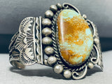 The Best Vintage Native American Navajo Al Cleveland Royston Turquoise Sterling Silver Bracelet-Nativo Arts