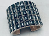 The Best Fed Jimenez Jet Sterling Silver Bracelet Cuff-Nativo Arts