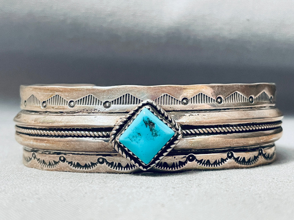 1930s special vintage NAVAJO スワティカ Dean Dixon Vintage Native American Navajo Turquoise Sterling