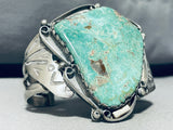 Museum Quality Vintage Native American Navajo Royston Turquoise Sterling Silver Bracelet-Nativo Arts