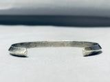 Stacker! Vintage Native American Navajo Sterling Silver Sun Bracelet-Nativo Arts