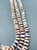 Polar Bears Vintage Santo Domingo Shell Heishi Necklace-Nativo Arts