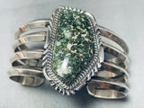 One Of The Best Ever Damale Turquoise Sterling Silver Bracelet-Nativo Arts
