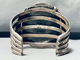 Native American Rare Early Hallmark! Vintage Orville Tsinnie Turquoise Sterling Silver Bracelet-Nativo Arts
