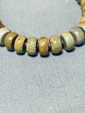 Amazing Vintage Santo Domingo Royston Turquoise Coral Sterling Silver Necklace-Nativo Arts