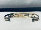 Vibrant Vintage Native American Navajo Turquoise Sterling Silver Bracelet-Nativo Arts