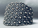 One Of The Most Detailed Ever Vintage Southwest Sterling Silver Bracelet-Nativo Arts