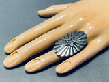 Native American Star Shining Bright Vintage Navaj Sterling Silver Ring-Nativo Arts