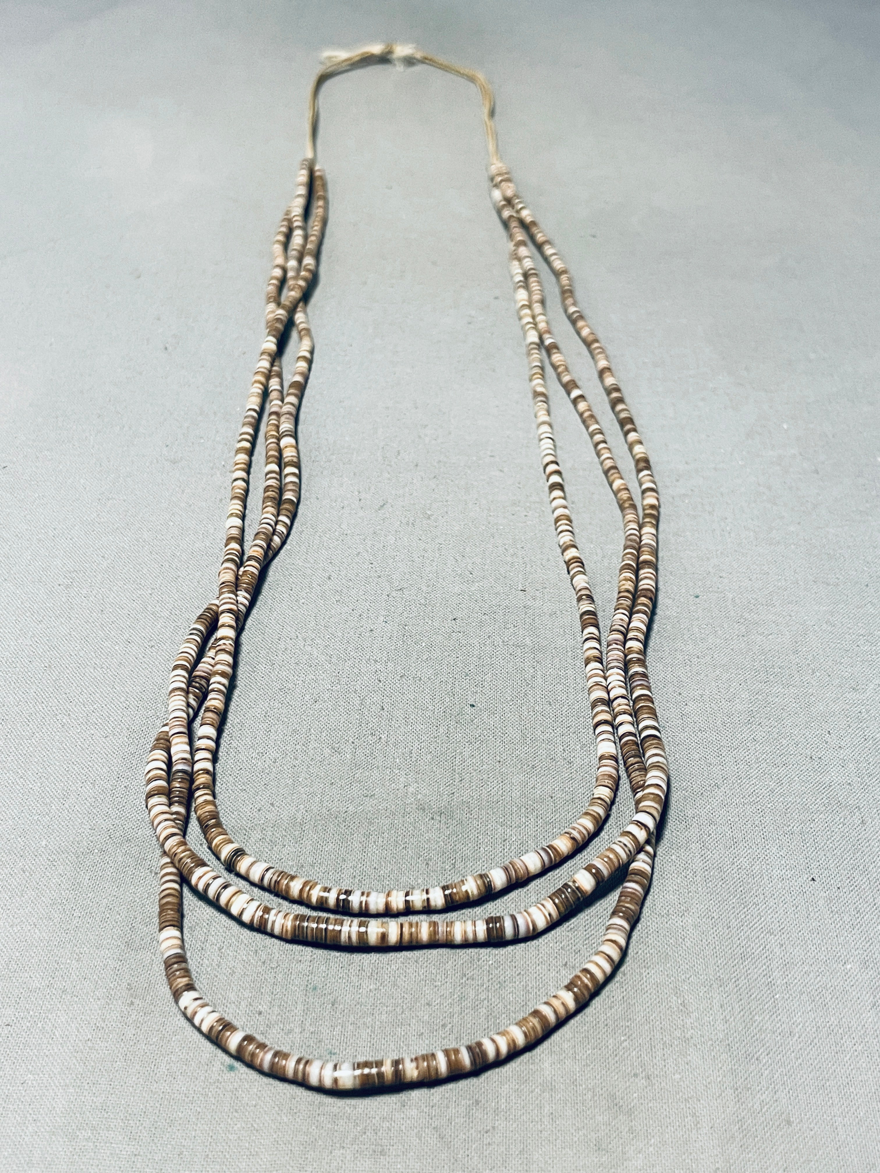 Native American Remarkable Vintage Santo Domingo Shell Necklace
