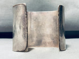 Northstar Vintage Hand Wrought Sterling Silver Wide Bracelet Cuff-Nativo Arts