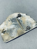 One Of The Most Detailed Vintage Native American Navajo Sterling Silver Eagle Buckle-Nativo Arts