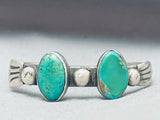 Amazing Vintage Native American Navajo Royston Turquoise Sterling Silver Bracelet-Nativo Arts