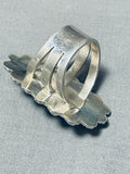 Shells Around Royston Turquoise Vintage Native American Navajo Sterling Silver Ring-Nativo Arts