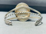 One Of The Most Unique Ever Jasper Vintage Native American Navajo Sterling Silver Bracelet-Nativo Arts