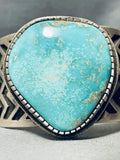 146 Gram Important Tommy Jackson Vintage Native American Navajo Sterling Silver Bracelet-Nativo Arts