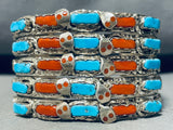 The Best Vintage Native American Zuni Effie Calavaza Snake Sterling Silver Bracelet-Nativo Arts