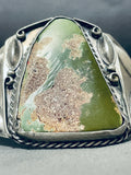 Very Important Vintage Native American Navajo Damale Turquoise Sterling Silver Bracelet-Nativo Arts