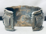 Flowers Of Ecstasy!! Vintage Navajo Turquoise Sterling Silver Bracelet-Nativo Arts
