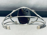 Moss Agate Vintage Southwest Sterling Silver Bracelet-Nativo Arts