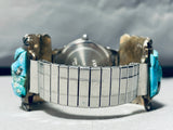 Important Charles Loloma Student Vintage Native American Navajo Sterling Silver bracelet-Nativo Arts