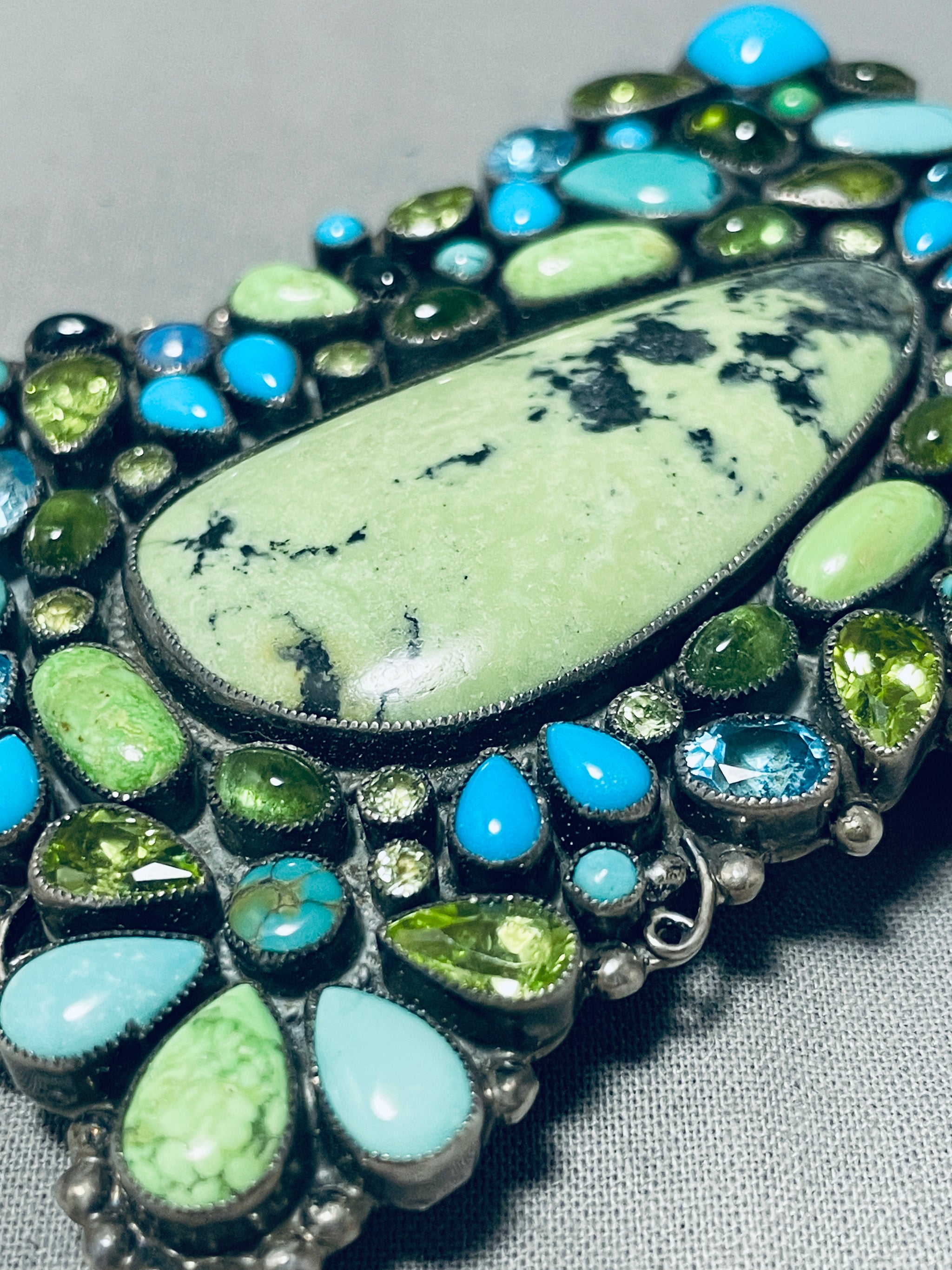 Best Vintage Leo Feeney Turquoise Sterling Silver Buckle – Nativo Arts