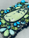 Best Vintage Leo Feeney Turquoise Sterling Silver Buckle-Nativo Arts