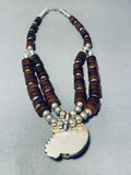 The Best Wide Heishi Vintage Native American Navajo Turquoise Sterling Silver Choker Necklace-Nativo Arts