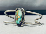 Wonderful Vintage Native American Navajo Royston Turquoise Sterling Silver Bracelet-Nativo Arts