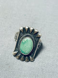 Authentic Vintage Native American Navajo Royston Turquoise Sterling Silver Ring-Nativo Arts