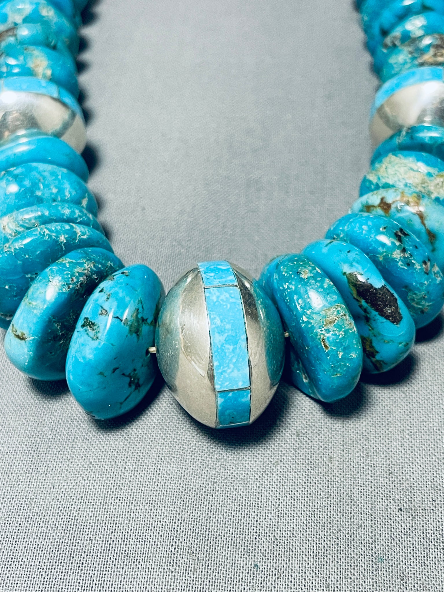 Turquoise Bead Necklace